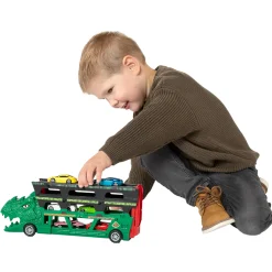Dino Transporter met Afschietfunctie, 7dlg.