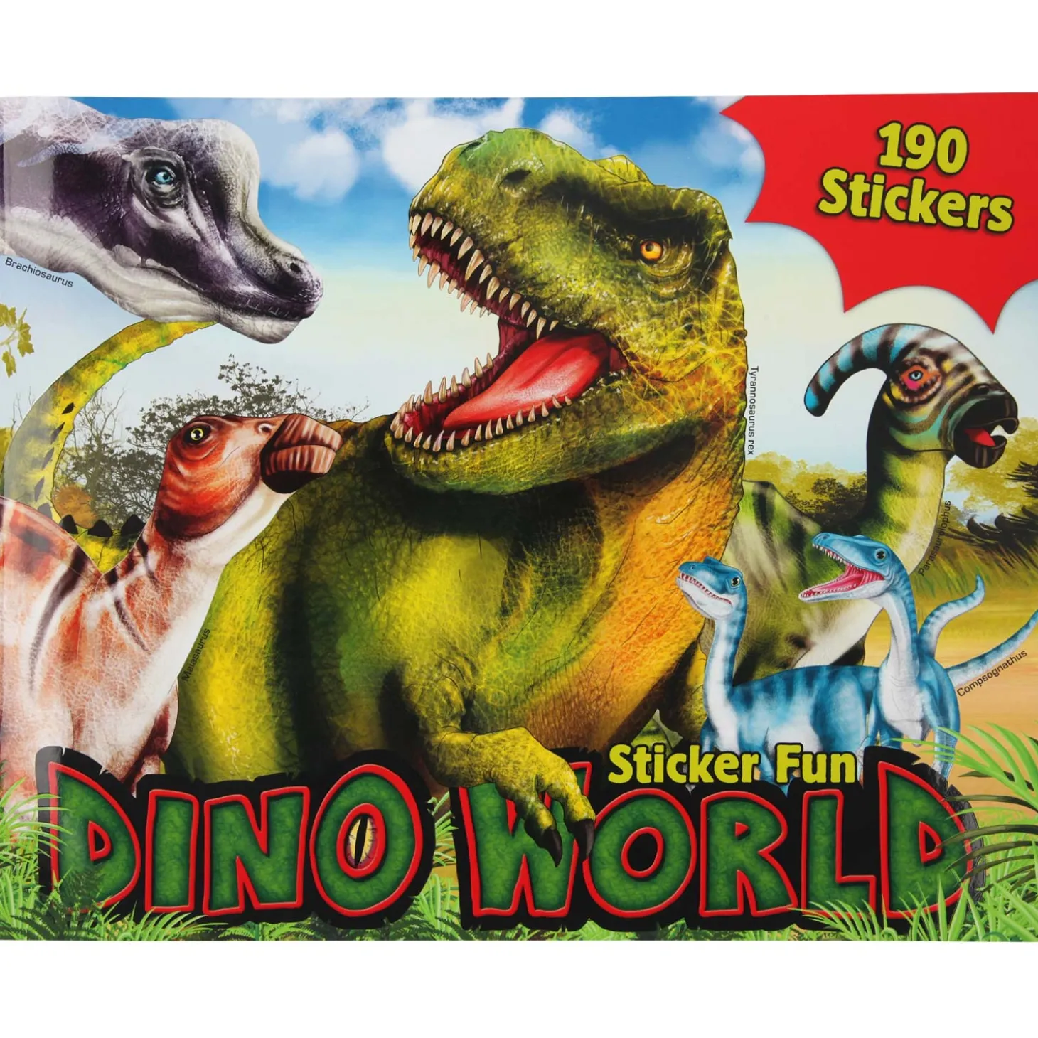 Dino World Sticker Fun