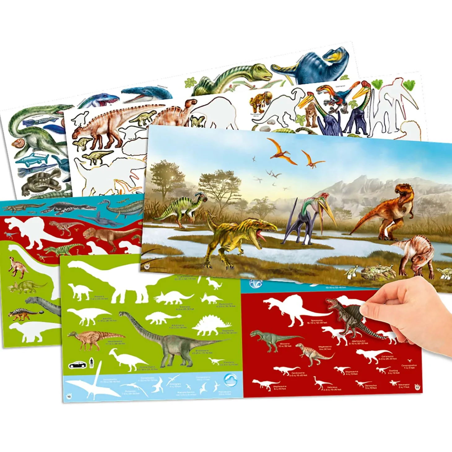 Dino World Sticker Fun