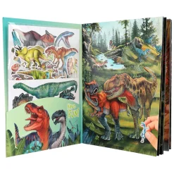Dino World Stickerboek met Puffy Stickers