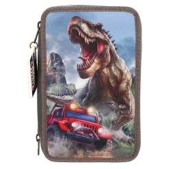 Dino World 3-Vaks Etui New World