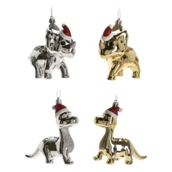 Dinosaurus Kersthanger 12cm, 24st.