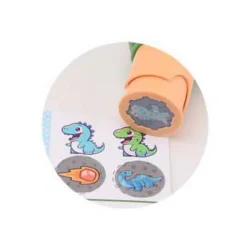 Dinosaurus Sticker Stamper, 100 stickers, in display