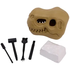 Dinoschedel met Fossiel Uithakset