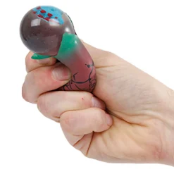 DinoWorld Anti Stress Knijp Ei met Dinosaurusfiguur