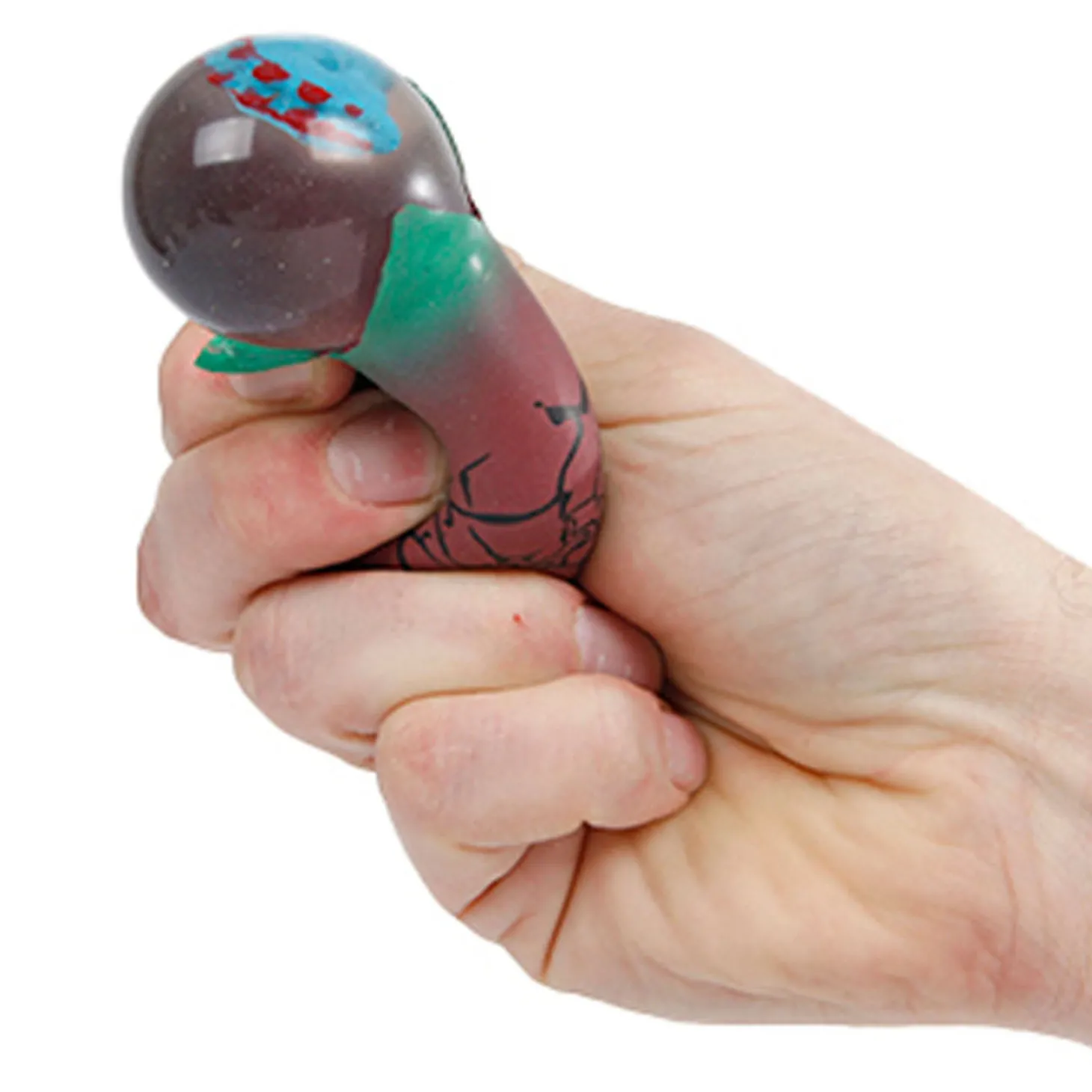 DinoWorld Anti Stress Knijp Ei met Dinosaurusfiguur