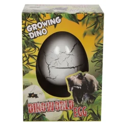 Dinoworld Dinosaurus Groei- Ei, 6cm