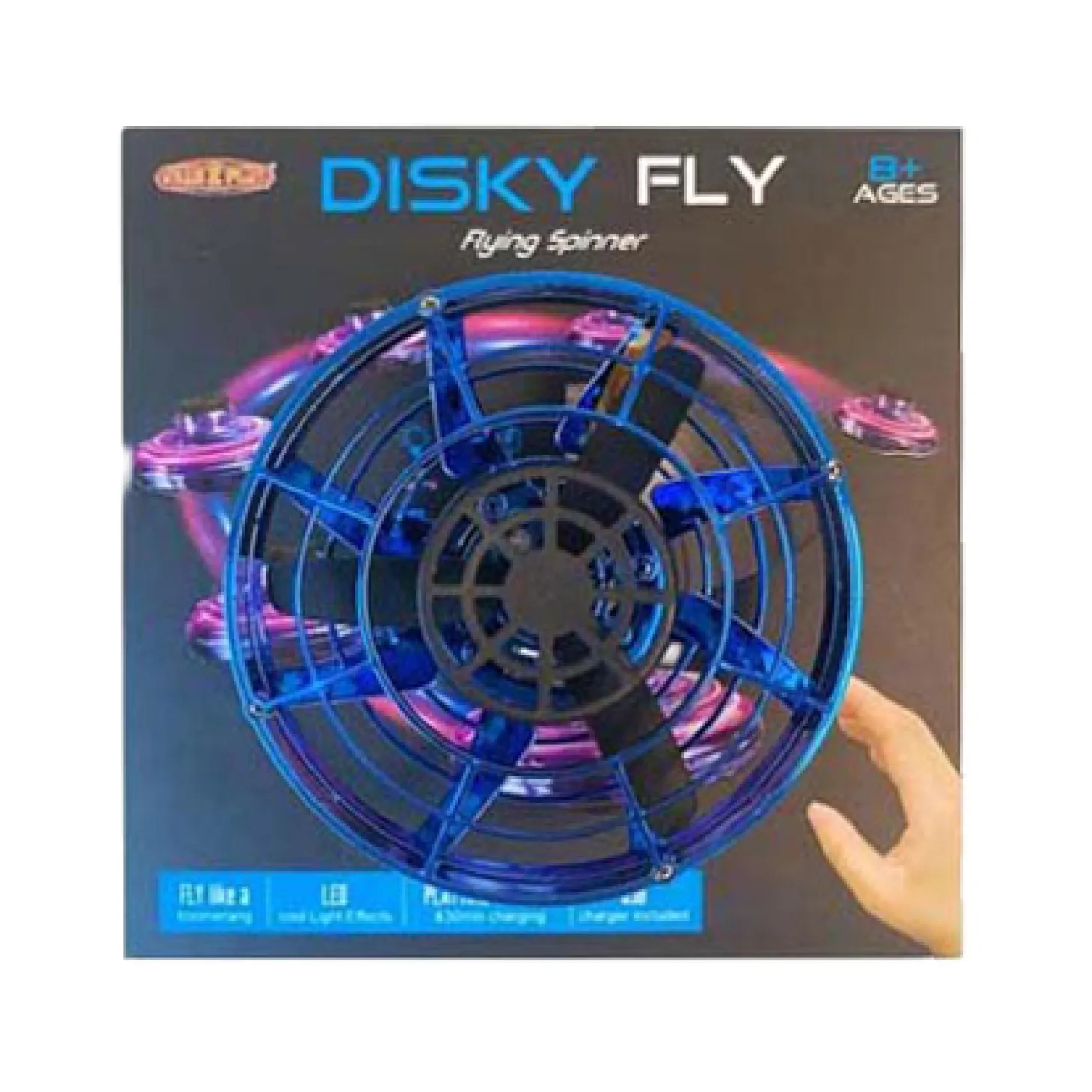 Disky Fly met LED