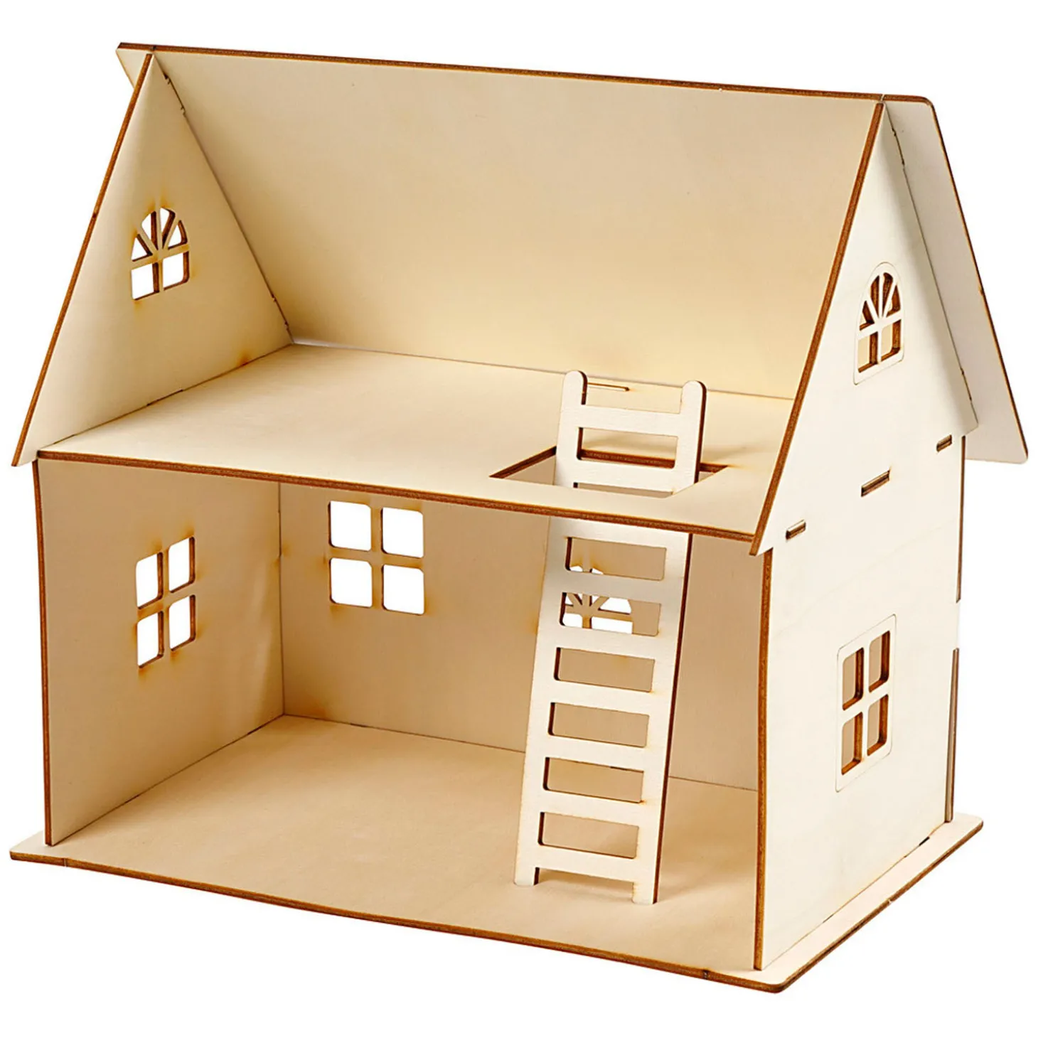 DIY Houten Poppenhuis