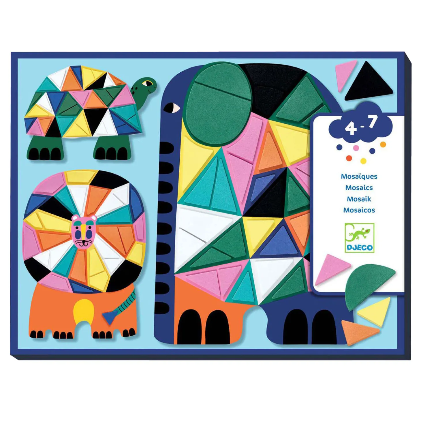 Djeco Afrika Mozaïek Knutseldoos