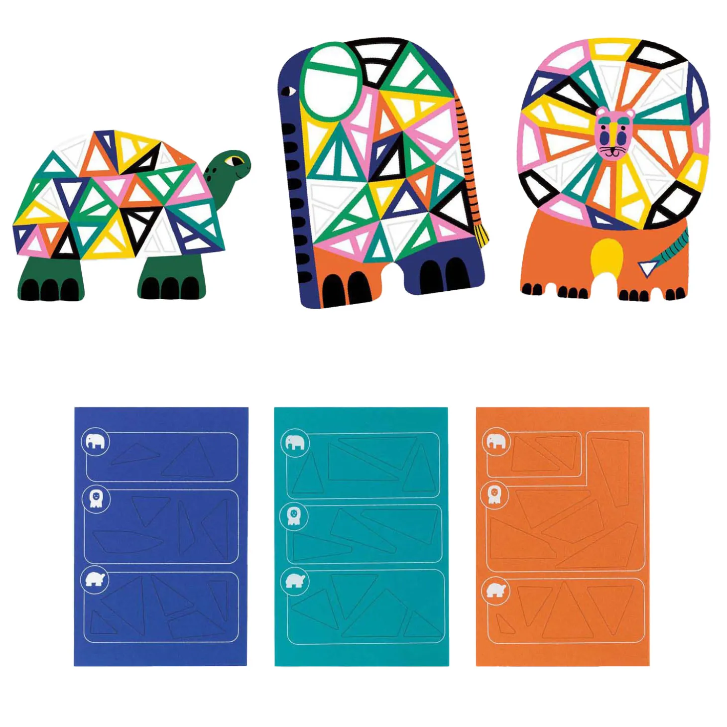 Djeco Afrika Mozaïek Knutseldoos