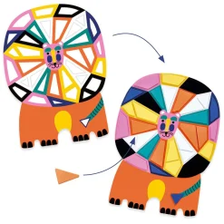 Djeco Afrika Mozaïek Knutseldoos