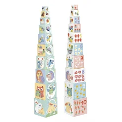 Djeco BabyBioki Blokken, 10dlg.