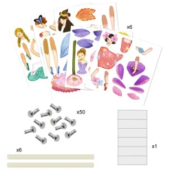 Djeco Beweegpopjes Kleuren en Knutselen