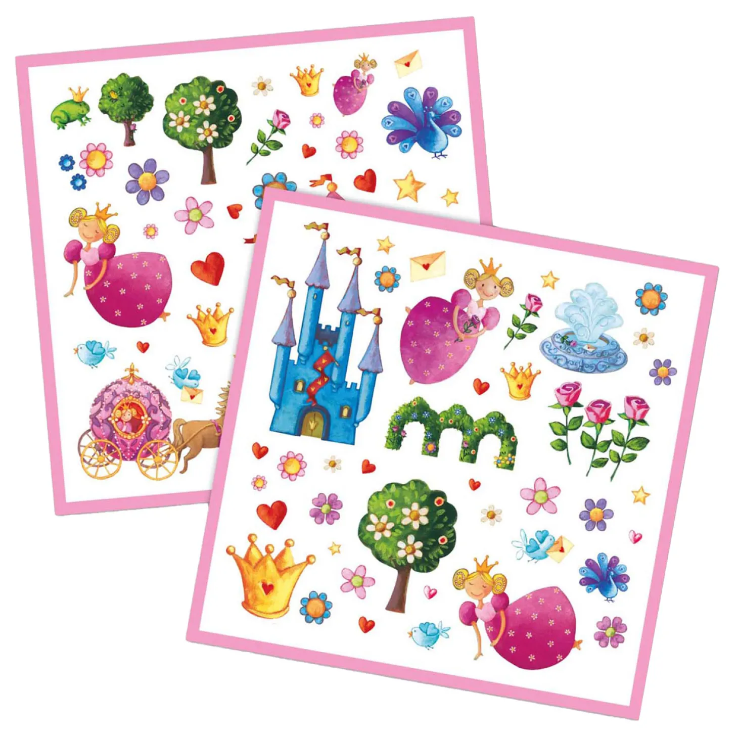 Djeco Boekje Stickers Prinses Marguerite - 160dlg.