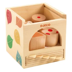 Djeco Boxbasic Houten Vormenspel, 6dlg.