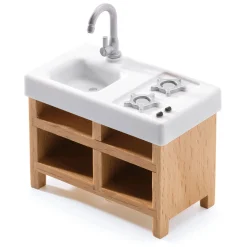 Djeco City House  Houten Poppenhuis incl. Meubels