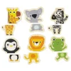 Djeco Coucou Houten Magneet Dieren, 24st.