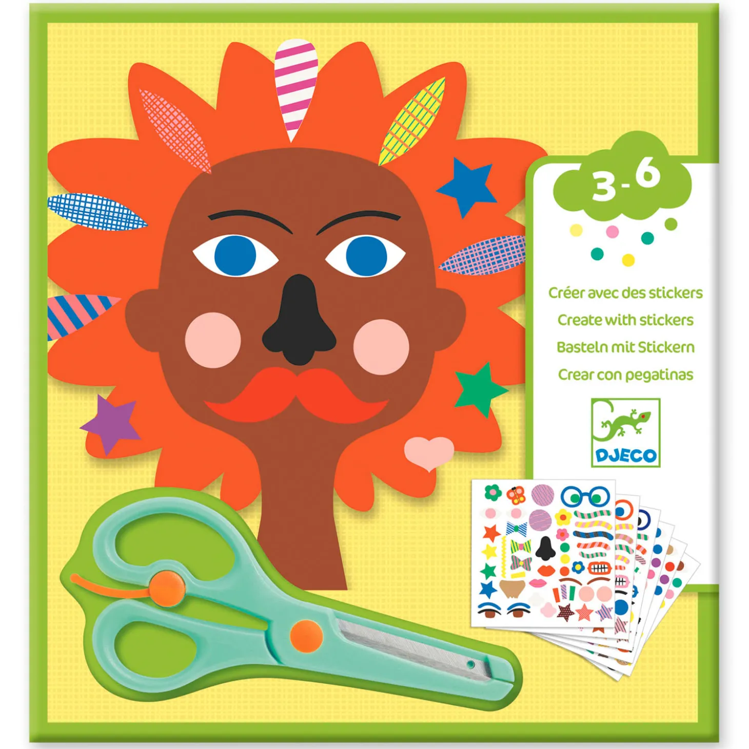 Djeco Creatief met Kapsels