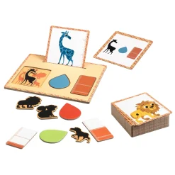 Djeco Criterio Dieren en Kleuren Herkennen Spel