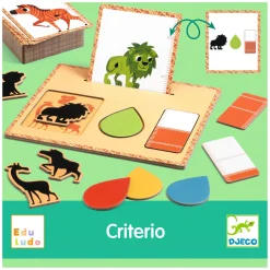 Djeco Criterio Dieren en Kleuren Herkennen Spel