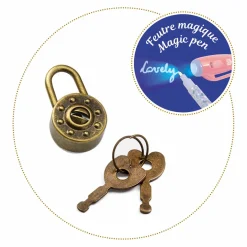 Djeco Dagboek met Slot en Magische Pen Owen