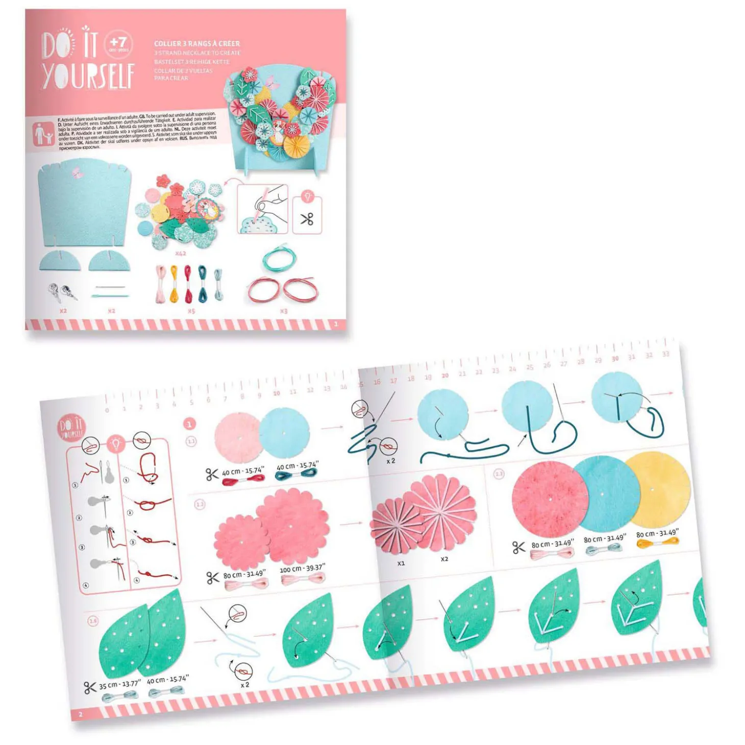 Djeco DIY - Halsketting Maken