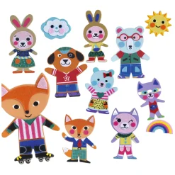 Djeco DIY - Knutsel Dierenmagneten - 15dlg.