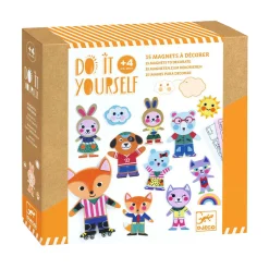 Djeco DIY - Knutsel Dierenmagneten - 15dlg.