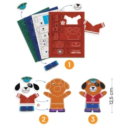 Djeco DIY - Knutsel Dierenmagneten - 15dlg.