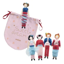 Djeco DIY - Knutselset 5 Houten Popjes