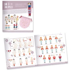 Djeco DIY - Knutselset 5 Houten Popjes