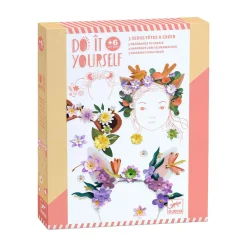 Djeco DIY - Knutselset Dierenhaarband - 3 Haarbanden