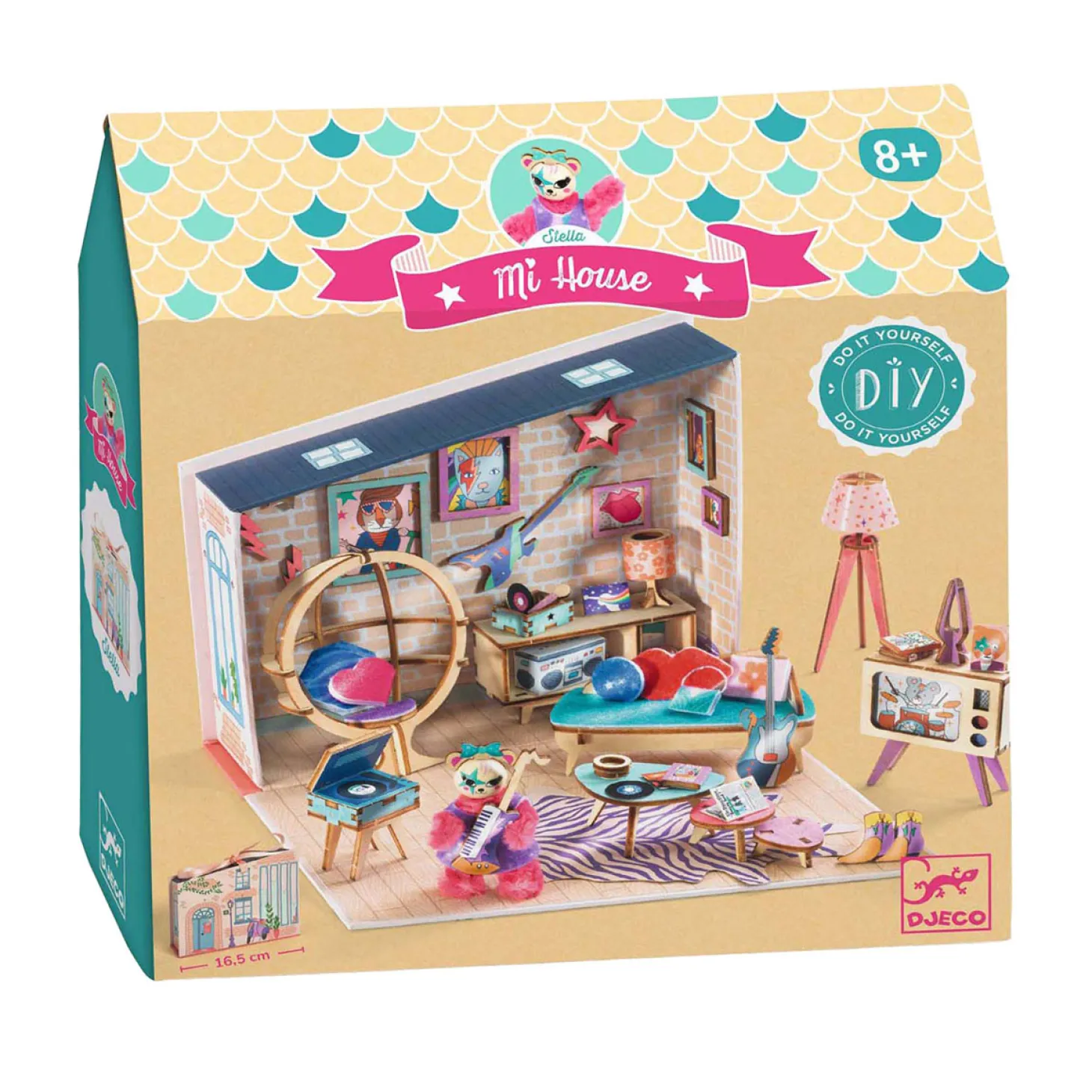 Djeco DIY - Knutselset Huisje Maken Stella