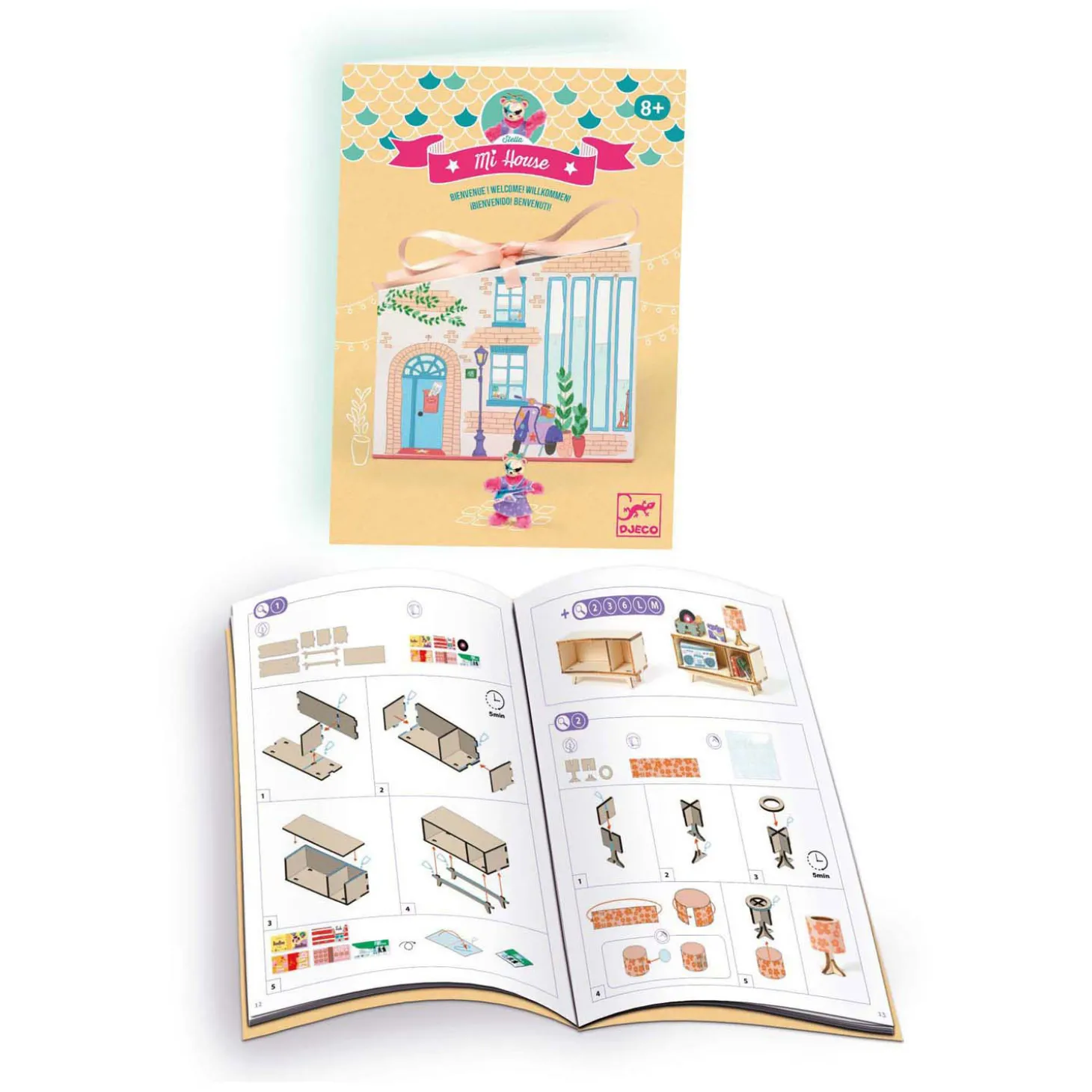 Djeco DIY - Knutselset Huisje Maken Stella