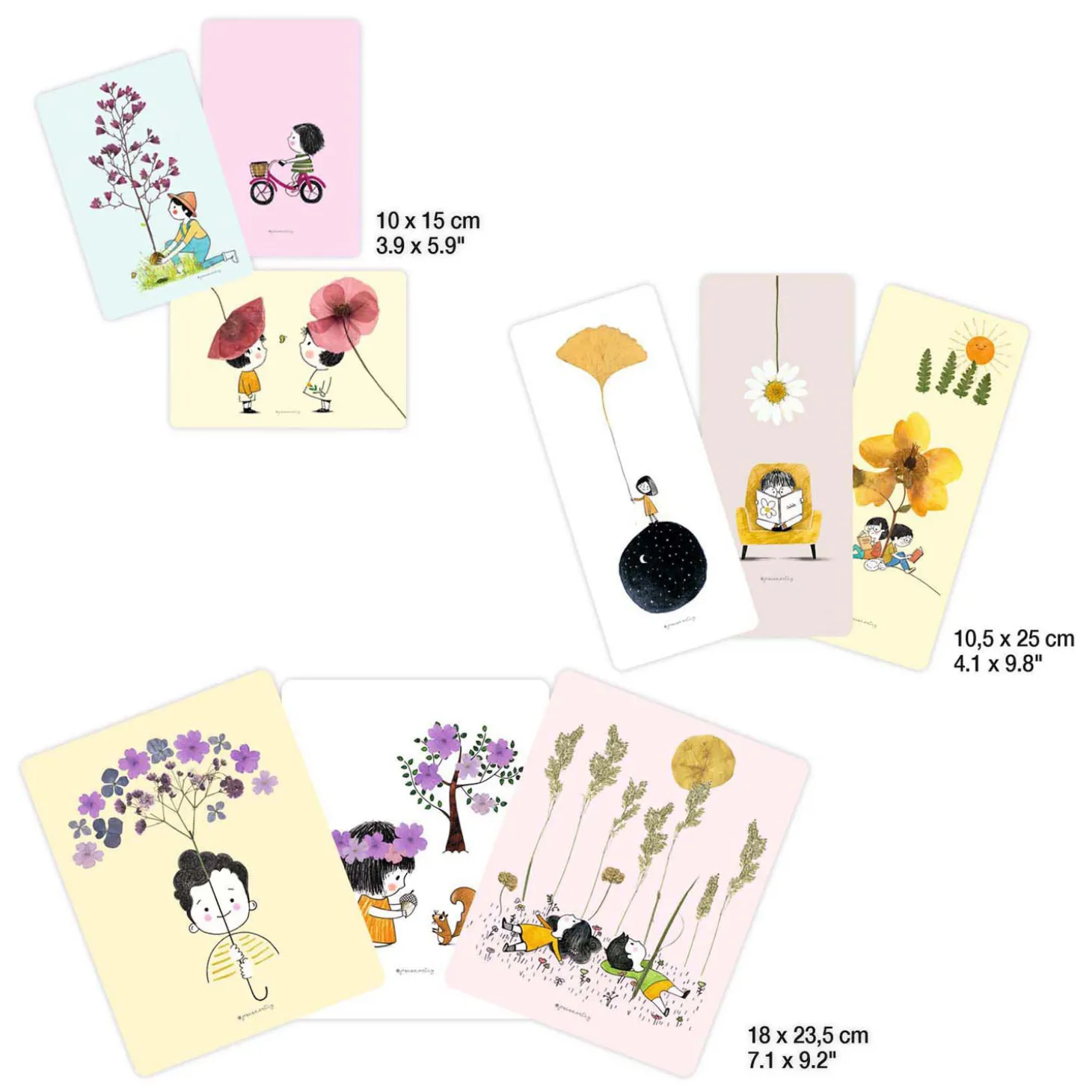 Djeco DIY - Knutselset Kaarten Natuur