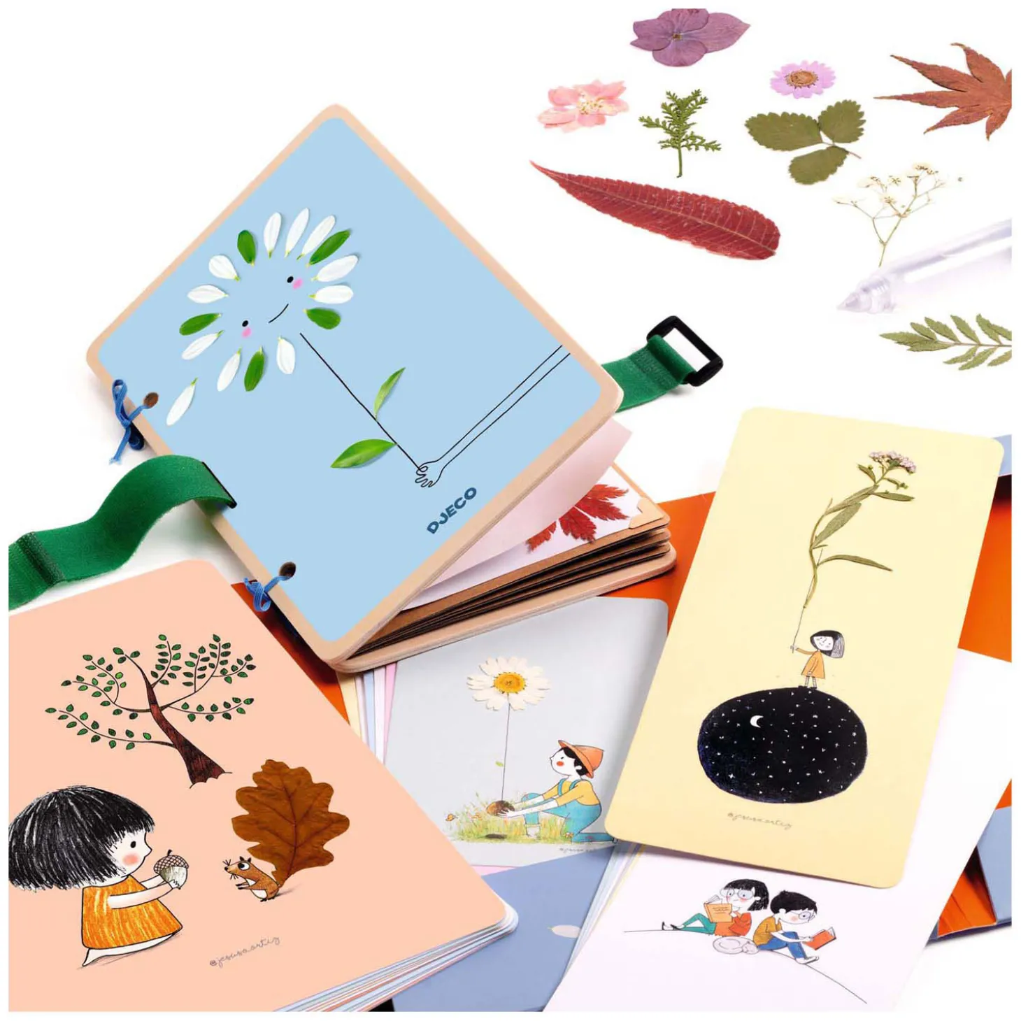 Djeco DIY - Knutselset Kaarten Natuur