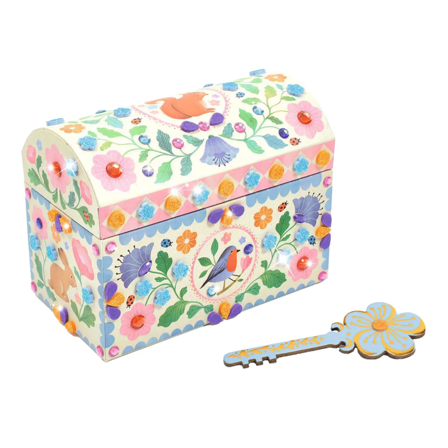 Djeco DIY - Knutselset Kistje met Vogel