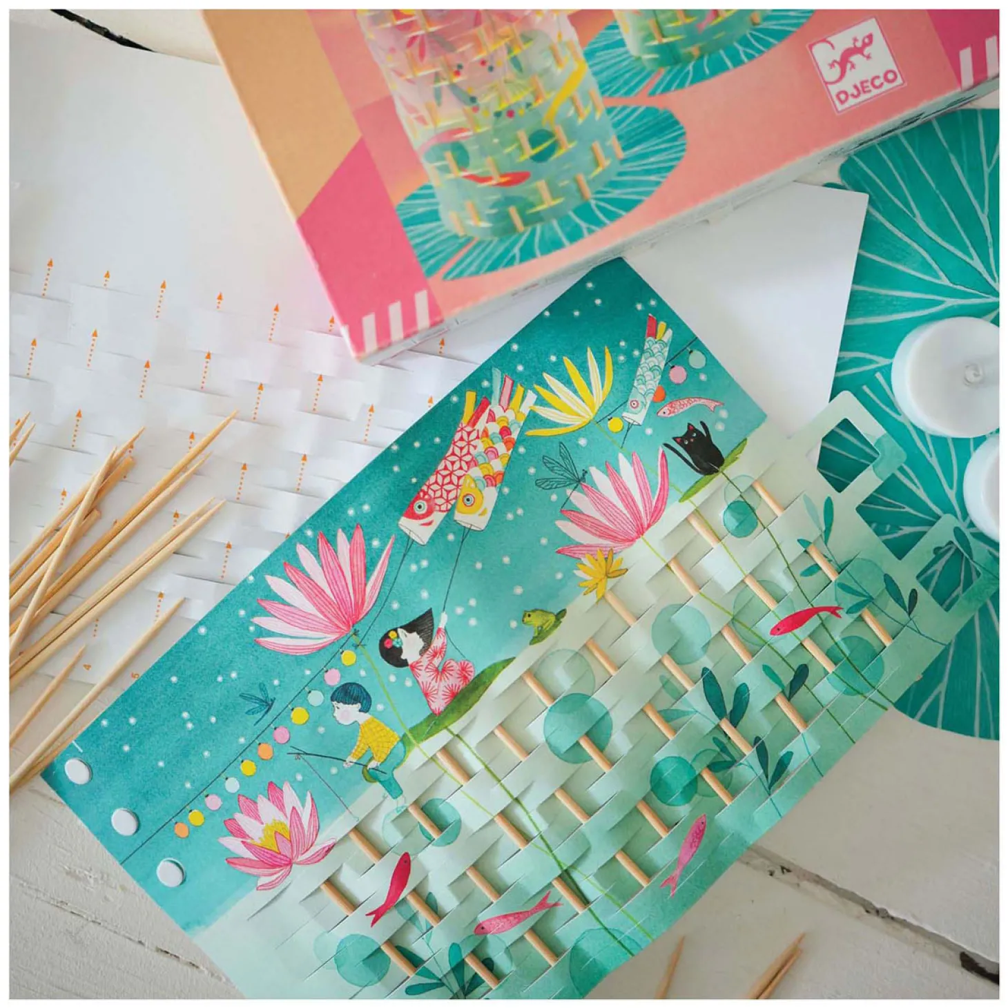 Djeco DIY - Knutselset Papieren Windlichten