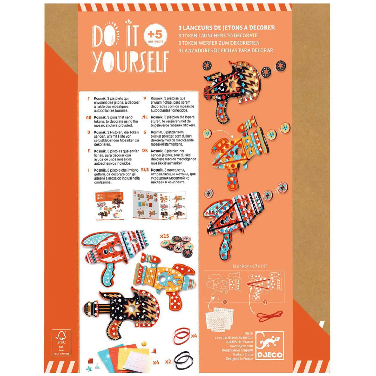 Djeco DIY - Knutselset Raketten en Ruimteschippen