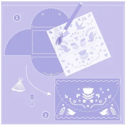 Djeco DIY - Knutselset Tasje en Portemonnee