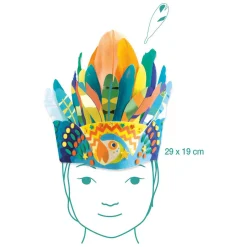 Djeco DIY - Knutselset Tropisch Hoofdtooi