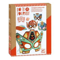 Djeco DIY - Masker Super Robots - 4 Maskers