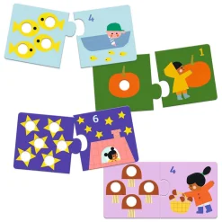 Djeco Duo Educatieve Puzzel Cijfers