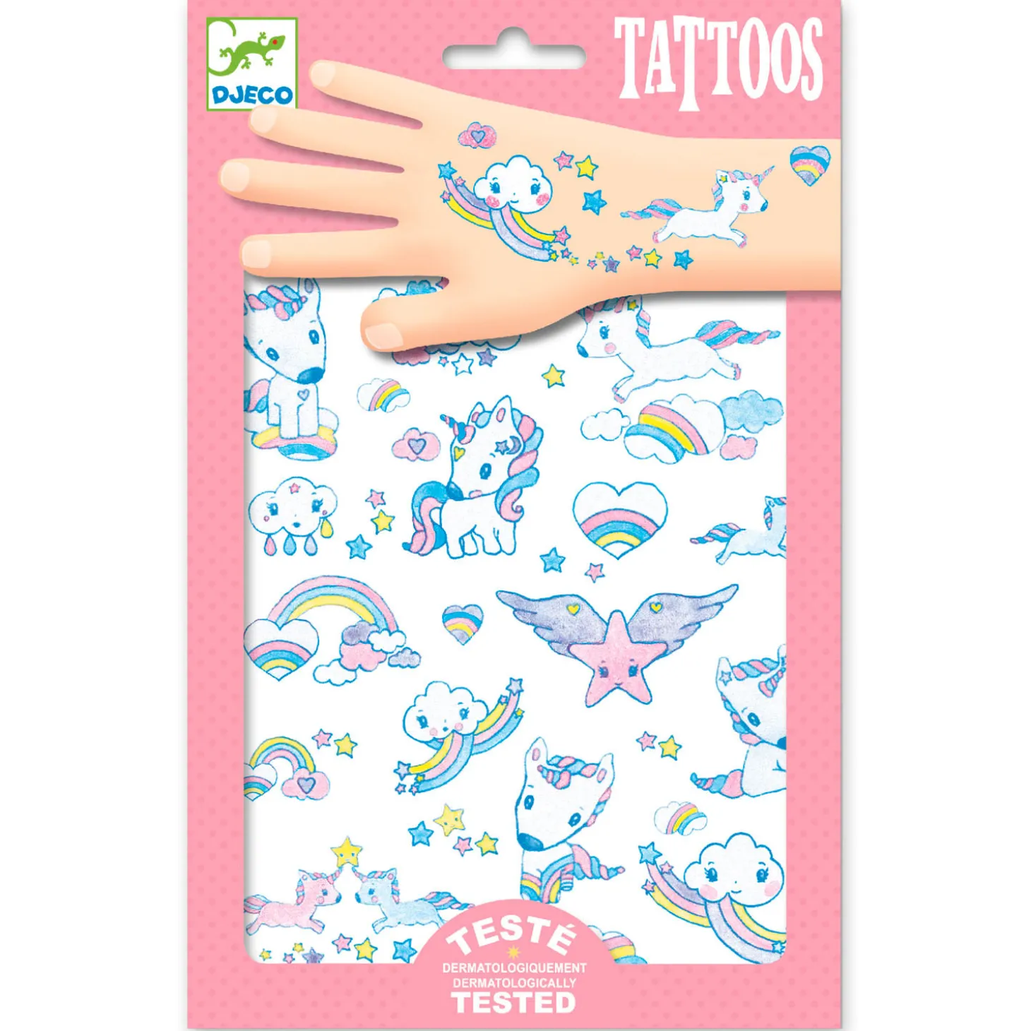 Djeco Glitter Tattoos - Eenhoorn