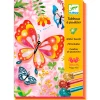 Djeco Glitterschilderijen - Vlinders