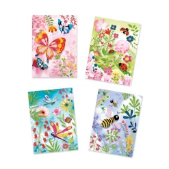 Djeco Glitterschilderijen - Vlinders