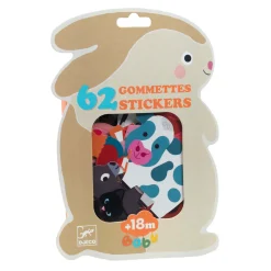 Djeco Grote Stickers - Boerderijdieren