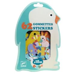 Djeco Grote Stickers - Ijsveld Dieren