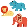 Djeco Grote Stickers - Safari Dieren